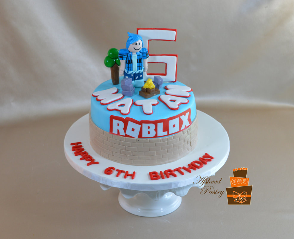 Roblox Birthday Cake - roblox number 8 cake